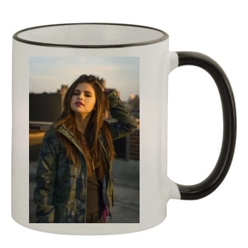 Selena Gomez 11oz Colored Rim & Handle Mug