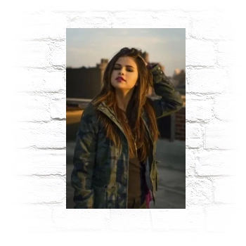 Selena Gomez Metal Wall Art