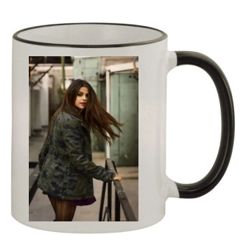 Selena Gomez 11oz Colored Rim & Handle Mug