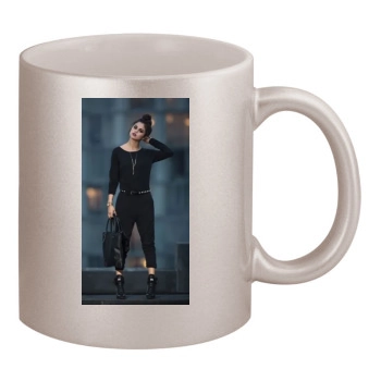 Selena Gomez 11oz Metallic Silver Mug