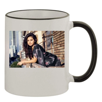 Selena Gomez 11oz Colored Rim & Handle Mug