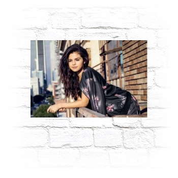 Selena Gomez Metal Wall Art