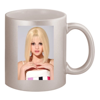 Selena Gomez 11oz Metallic Silver Mug