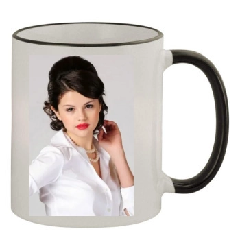 Selena Gomez 11oz Colored Rim & Handle Mug