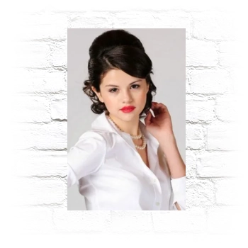 Selena Gomez Metal Wall Art