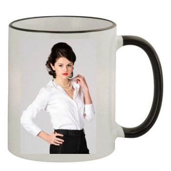 Selena Gomez 11oz Colored Rim & Handle Mug