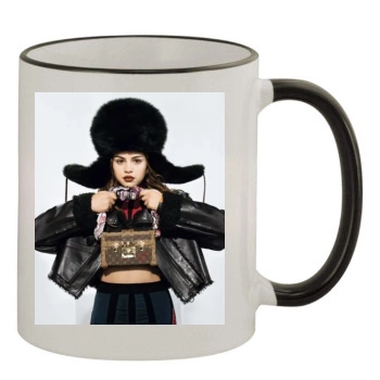 Selena Gomez 11oz Colored Rim & Handle Mug