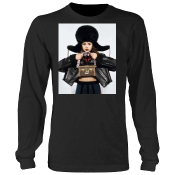 Selena Gomez Men's Heavy Long Sleeve TShirt