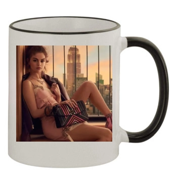 Selena Gomez 11oz Colored Rim & Handle Mug