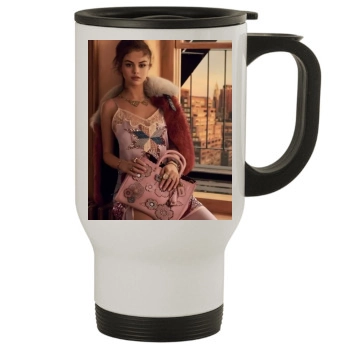 Selena Gomez Stainless Steel Travel Mug