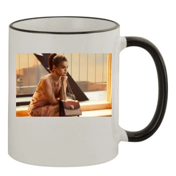 Selena Gomez 11oz Colored Rim & Handle Mug