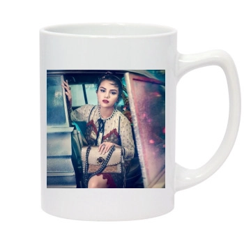 Selena Gomez 14oz White Statesman Mug