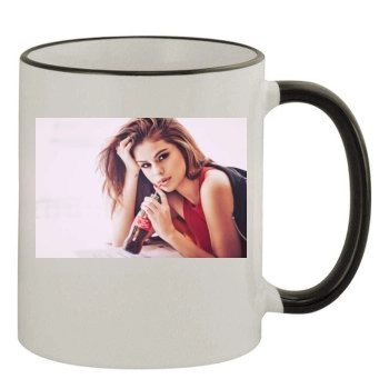 Selena Gomez 11oz Colored Rim & Handle Mug