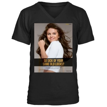 Selena Gomez Men's V-Neck T-Shirt