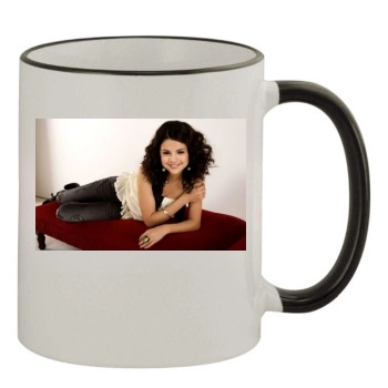 Selena Gomez 11oz Colored Rim & Handle Mug