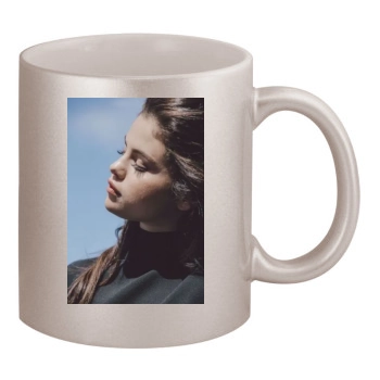 Selena Gomez 11oz Metallic Silver Mug