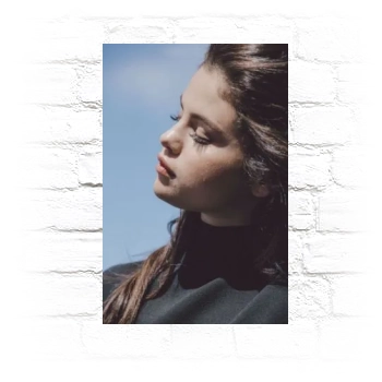 Selena Gomez Metal Wall Art