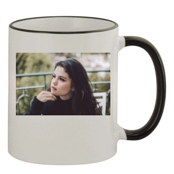 Selena Gomez 11oz Colored Rim & Handle Mug