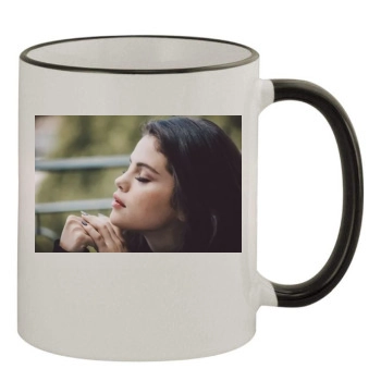 Selena Gomez 11oz Colored Rim & Handle Mug