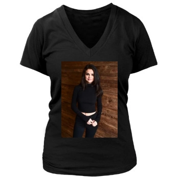 Selena Gomez Women's Deep V-Neck TShirt