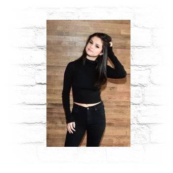 Selena Gomez Metal Wall Art