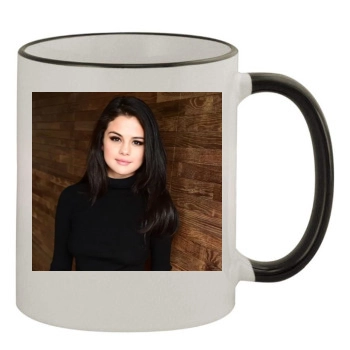 Selena Gomez 11oz Colored Rim & Handle Mug