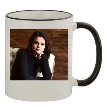 Selena Gomez 11oz Colored Rim & Handle Mug