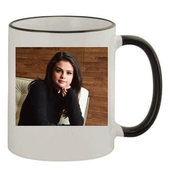 Selena Gomez 11oz Colored Rim & Handle Mug