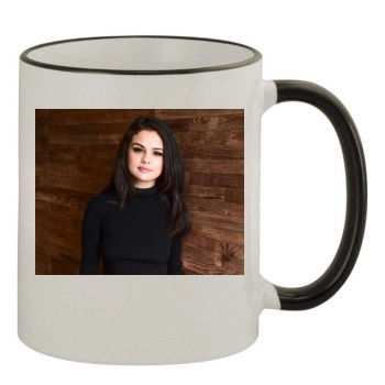 Selena Gomez 11oz Colored Rim & Handle Mug