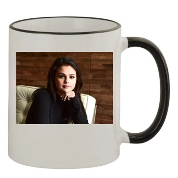 Selena Gomez 11oz Colored Rim & Handle Mug