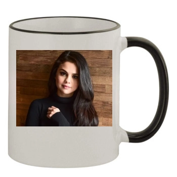 Selena Gomez 11oz Colored Rim & Handle Mug