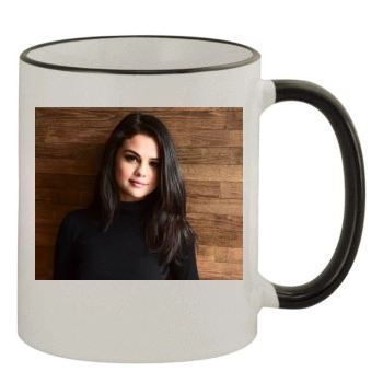 Selena Gomez 11oz Colored Rim & Handle Mug