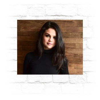 Selena Gomez Metal Wall Art