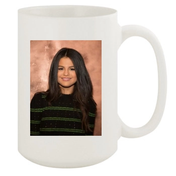 Selena Gomez 15oz White Mug