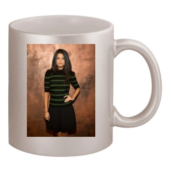 Selena Gomez 11oz Metallic Silver Mug