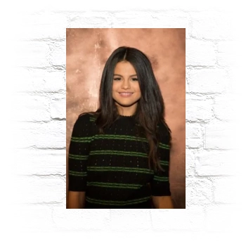 Selena Gomez Metal Wall Art