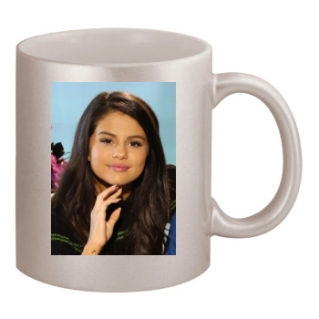 Selena Gomez 11oz Metallic Silver Mug