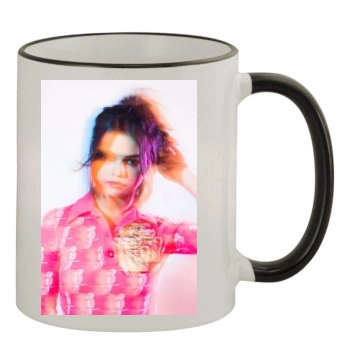 Selena Gomez 11oz Colored Rim & Handle Mug