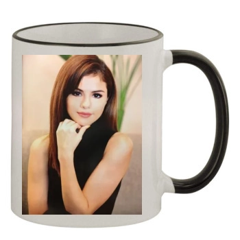 Selena Gomez 11oz Colored Rim & Handle Mug