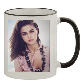 Selena Gomez 11oz Colored Rim & Handle Mug