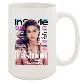 Selena Gomez 15oz White Mug