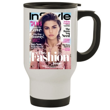 Selena Gomez Stainless Steel Travel Mug