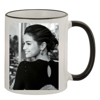 Selena Gomez 11oz Colored Rim & Handle Mug