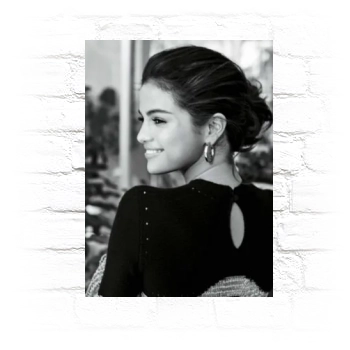 Selena Gomez Metal Wall Art