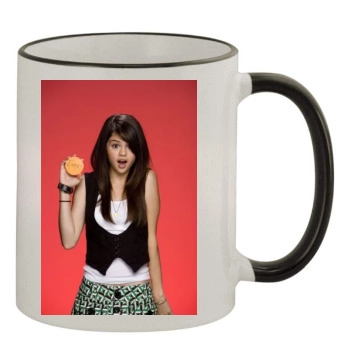 Selena Gomez 11oz Colored Rim & Handle Mug