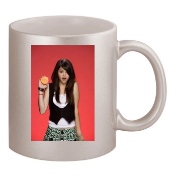 Selena Gomez 11oz Metallic Silver Mug