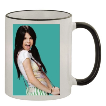 Selena Gomez 11oz Colored Rim & Handle Mug