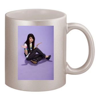 Selena Gomez 11oz Metallic Silver Mug