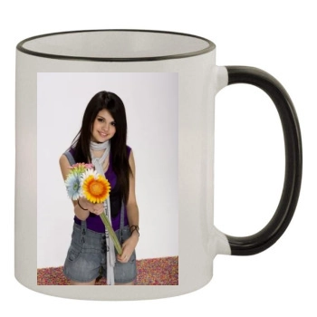 Selena Gomez 11oz Colored Rim & Handle Mug