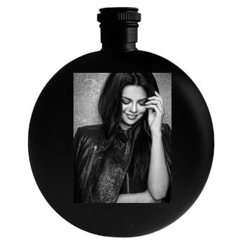 Selena Gomez Round Flask